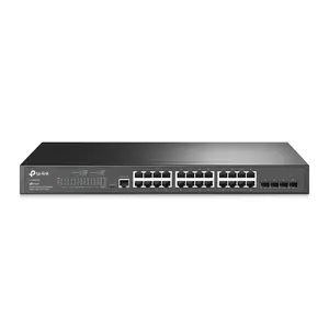 TP-Link TL-SG3428 JetStream 24-Port Gigabit L2 Managed Switch with 4 SFP Slots | Full Gigabit Ports, Omada SDN Integration