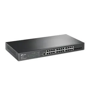 TP-Link TL-SG3428 JetStream 24-Port Gigabit L2 Managed Switch with 4 SFP Slots | Full Gigabit Ports, Omada SDN Integration