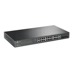 TP-Link TL-SL2428P JetStream 24-Port Gigabit + 24-Port 10/100Mbps Smart Switch with 24-Port PoE+