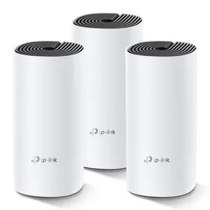 TP-Link Deco M4 AC1200 Dual Band Gigabit Mesh Wi-Fi System (3-Pack) | Gigabit Ports, MU-MIMO, IPv6 and Parental Controls