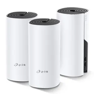 TP-Link Deco M4 AC1200 Dual Band Gigabit Mesh Wi-Fi System (3-Pack) | Gigabit Ports, MU-MIMO, IPv6 and Parental Controls