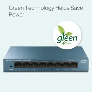 TP-Link LS108G 8-Port Gigabit Unmanaged Switch - Metal Casing