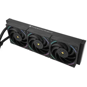 Thermalright Elite Vision 360 ARGB AIO 360mm Liquid CPU Cooler, 2.73-Inch IPS LCD Screen with 320x320 Resolution - Black