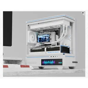 Thermalright Wonder Vision 360 Turbo ARGB AIO 360mm Liquid CPU Cooler, 6.67-inch Magnetic Curved Screen with 2400x1080 Resolution, Upto 6400 RPM Pump & 3000 RPM Fan Speed - White