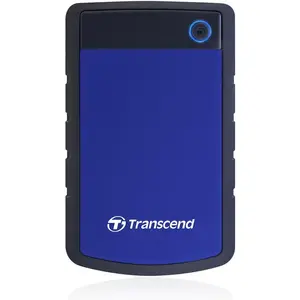 Transcend StoreJet 25H3B 4TB USB 3.1 Gen 1 Rugged Portable Hard Drive HDD - Blue