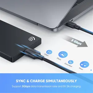 UGREEN USB-C to USB 3.0 Micro-B Cable, Fast Charging and Sync Data Transfer Cord, 1M, 20103