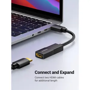 UGREEN 20107 HDMI 4K Female to Female Adapter (Black)