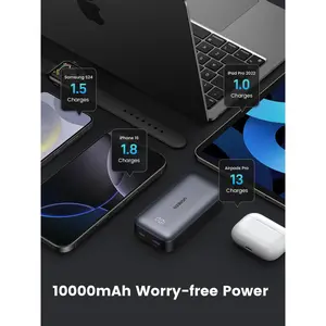 UGREEN Nexode 10000mAh 30W Power Bank, Smart Digital Display, Superior Safety, 25185