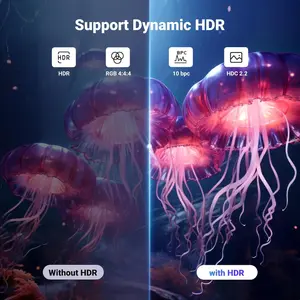 UGREEN 25906 8K@60Hz DisplayPort 1.4 Cable , VESA Certified, Braided, 4K@240Hz, 32.4Gbps, HDCP 2.2, HDR, 3M Length