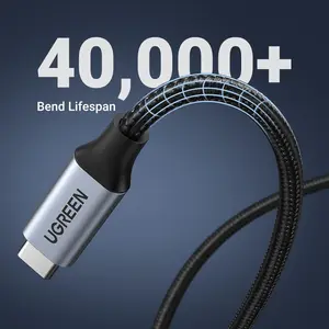 UGREEN 30205 USB C Extension Cable, 10Gbps, 100W, 4K@60Hz Output, 1M, Grey