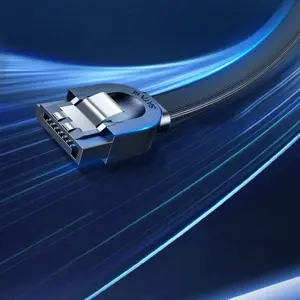 Ugreen 30796 SATA Cable 3.0 - 0.5 Meter, High Speed 6Gbps