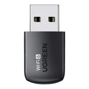 UGREEN 35264 AX900 USB Dual Band Wi-Fi Adapter | Wi-Fi 6 5GHz / 2.4GHz Dual Band, Built-in Driver for Windows 10/11
