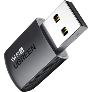 UGREEN 35264 AX900 USB Dual Band Wi-Fi Adapter | Wi-Fi 6 5GHz / 2.4GHz Dual Band, Built-in Driver for Windows 10/11
