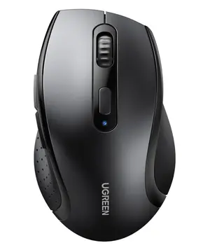 UGREEN 45012 2.4G Wireless Mouse 1600 DPI Ergonomic Design - Black