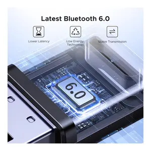 UGREEN 75073 Bluetooth 6.0 Adapter for PC, USB Bluetooth Dongle for Windows 11/10/8.1 | EDR & BLE Modes, Long Range, Plug & Play