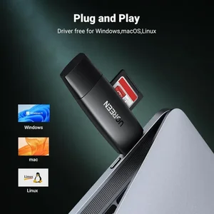UGREEN 80191 USB-C +USB TF/SD 3.0 Card Reader