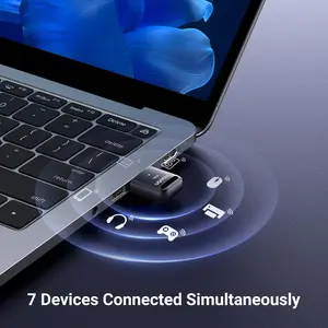 UGREEN 90225 Bluetooth 5.3 USB Adapter, Long Distance Communication, Windows 11/10/8.1 Compatible