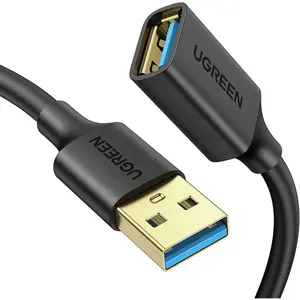 UGREEN 90722 USB 3.0 Extension Cable, USB-A Male to USB-A Female, 5 Meter Length