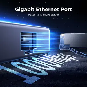 UGREEN Uno CM888 7 in 1 Type C Multifunction Hub, 4K@60Hz HDMI, 100W PD Fast Charging, Gigabit Ethernet, 45155