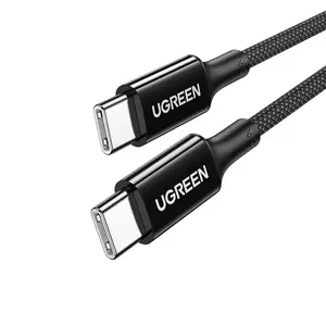 UGREEN 100W USB-C to USB-C PD Fast Charging Cable, Density Nylon Braided Exterior, 1M Cable Length | 15275