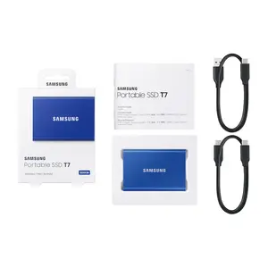 Samsung T7 2TB USB 3.2 Portable SSD - Blue