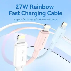 Vention USB 2.0 Type-C Male to Lightning Male 3A Cable | 2M (LAKWH)