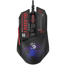 Bloody W60 Max Mini LightWeight - Ultra Core Activated Gaming Mouse | Honey Comb