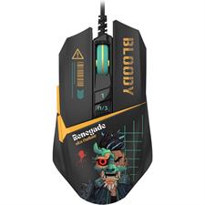 Bloody W63 Max Renegade RGB Gaming Mouse | Midnight