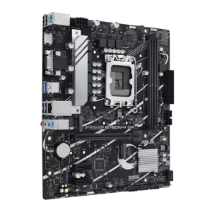 ASUS Prime B760M-K D4 Intel® B760 mATX Motherboard, PCIe 4.0, Two PCIe 4.0 M.2 Slots, DDR4, Realtek 2.5Gb Ethernet