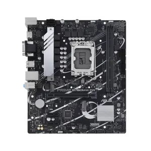 ASUS Prime B760M-K D4 Intel® B760 mATX Motherboard, PCIe 4.0, Two PCIe 4.0 M.2 Slots, DDR4, Realtek 2.5Gb Ethernet