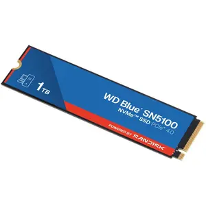 WD Blue SN5100 1TB NVMe SSD, M.2 2280, PCIe Gen 4.0, Internal Solid State Drive - Read Speeds Up to 7100MB/s