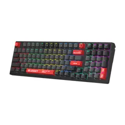 Bloody WS98 Dual Core Wireless Mechanical Red Switch RGB Gaming Keyboard - Sports Red
