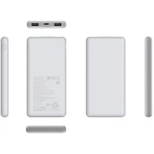 Xiaomi Power Bank 10000mAh 22.5W Lite, USB-C Fast Charging, Charges 3 Devices Simultaneously, Airline Approved, Compact External Battery for iPhone Android.
