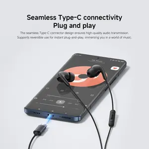 Xiaomi Type-C In-Ear Wired Earphones - Black