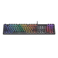Bloody S520N Mechanical Switch RGB Gaming Keyboard - BLMS Red Plus Switch - Hot-Swappable - Pudding Black