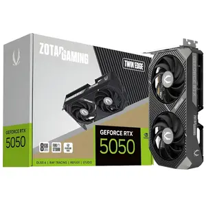 ZOTAC GAMING GeForce RTX 5050 Twin Edge 8GB GDDR6 PCI Express 5.0 x8 Graphics Card