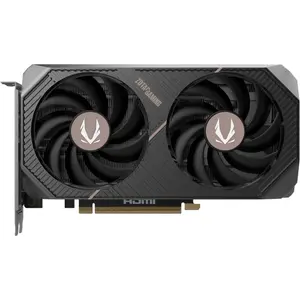 ZOTAC GAMING GeForce RTX 5060 Ti 16GB AMP Graphics Card, 16GB GDDR7, 128-bit 28 Gbps, PCI Express 5.0 x8, White LED Lighting, BladeLink Fans