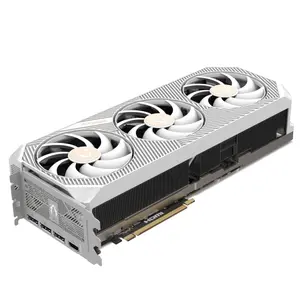 ZOTAC GAMING GeForce RTX 5080 SOLID OC White Edition Graphics Card, DLSS 5, 16GB GDDR7, 256-bit 30 Gbps, PCIE 5.0, IceStorm 3.0 Advanced Cooling, Spectra 2.0 ARGB Lighting - White
