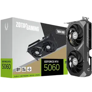 ZOTAC GAMING GeForce RTX 5060 Twin Edge 8GB GDDR7 PCI Express 5.0 x8 Graphics Card