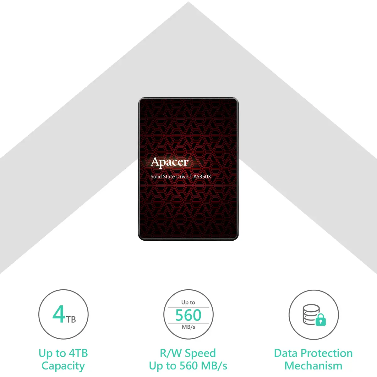 Apacer AS350X 512GB 2.5 SATA III SSD - Price in Pakistan