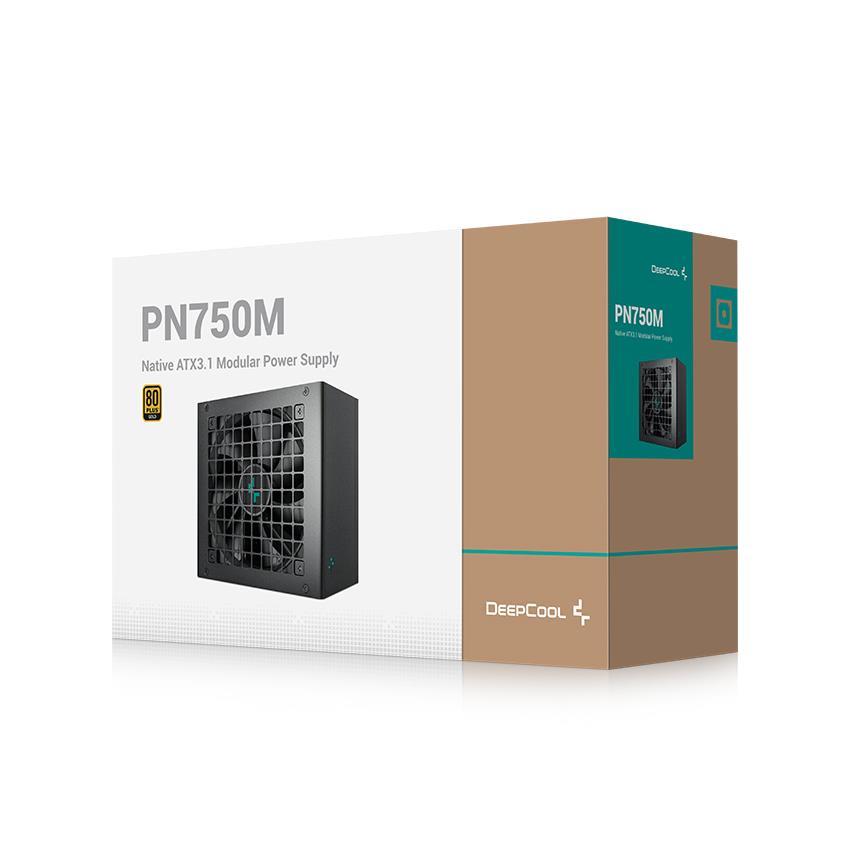 DeepCool PN750M 750W 80 Plus Gold ATX 3.1 PCIE 5.1 Fully Modular