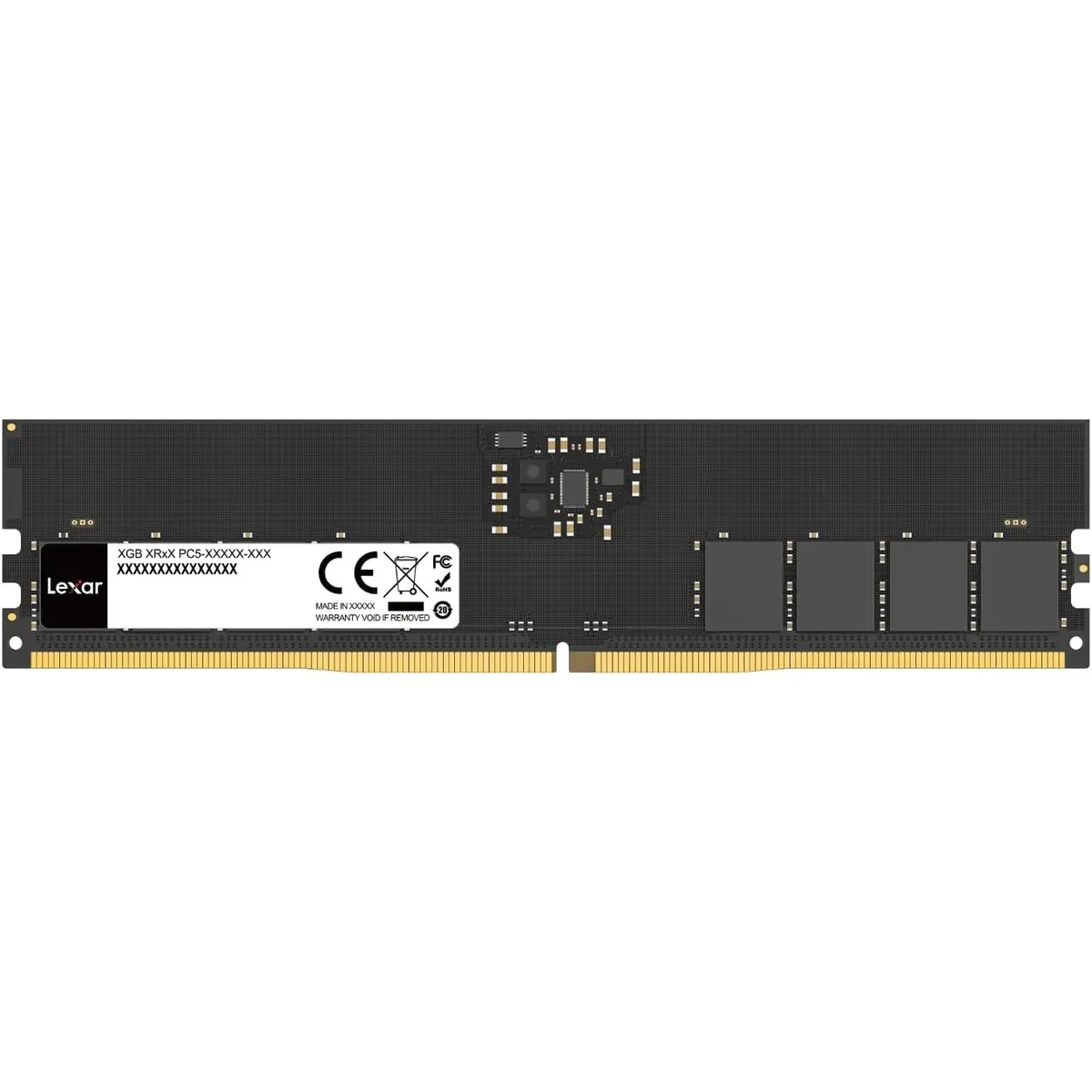 Lexar 16GB DDR5 5600MHz UDIMM Desktop Memory -  LD5U16G56C46ST-BGS