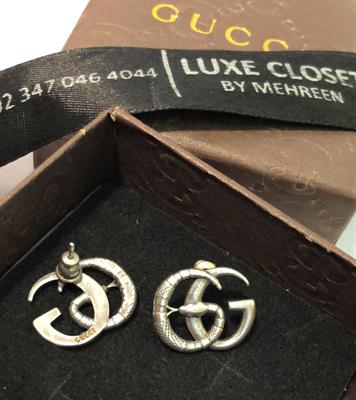 Gucci earrings snake Silver 