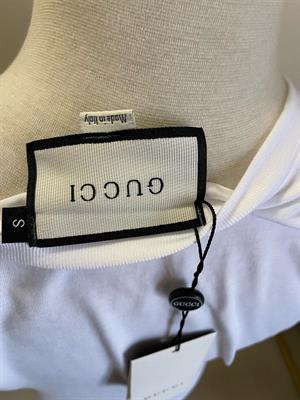 Gucci Tshirt white with inverted logo