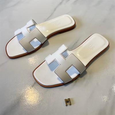 Hermes Oran white - Size 36 - Premium 