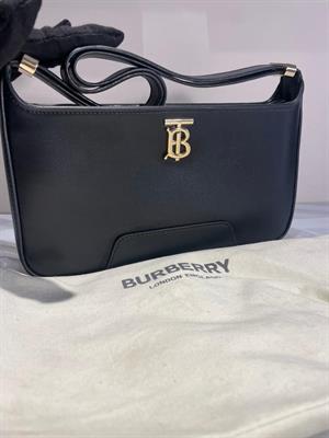 Burberry Leather TB Shoulder Bag - 27cm 