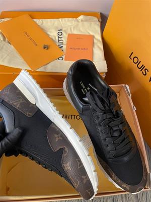 LOUIS VUITTON Run Away Sneaker -  Black, Men Size EU43/44  /  US 10