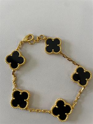 Vca bracelet Black - 15 carat - With box