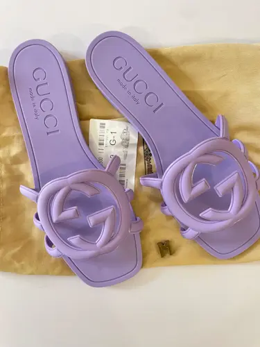 Gucci rubber slides - Size 39 