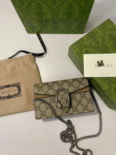 Gucci dionysus canvas bag - Super mini 16.5cm 